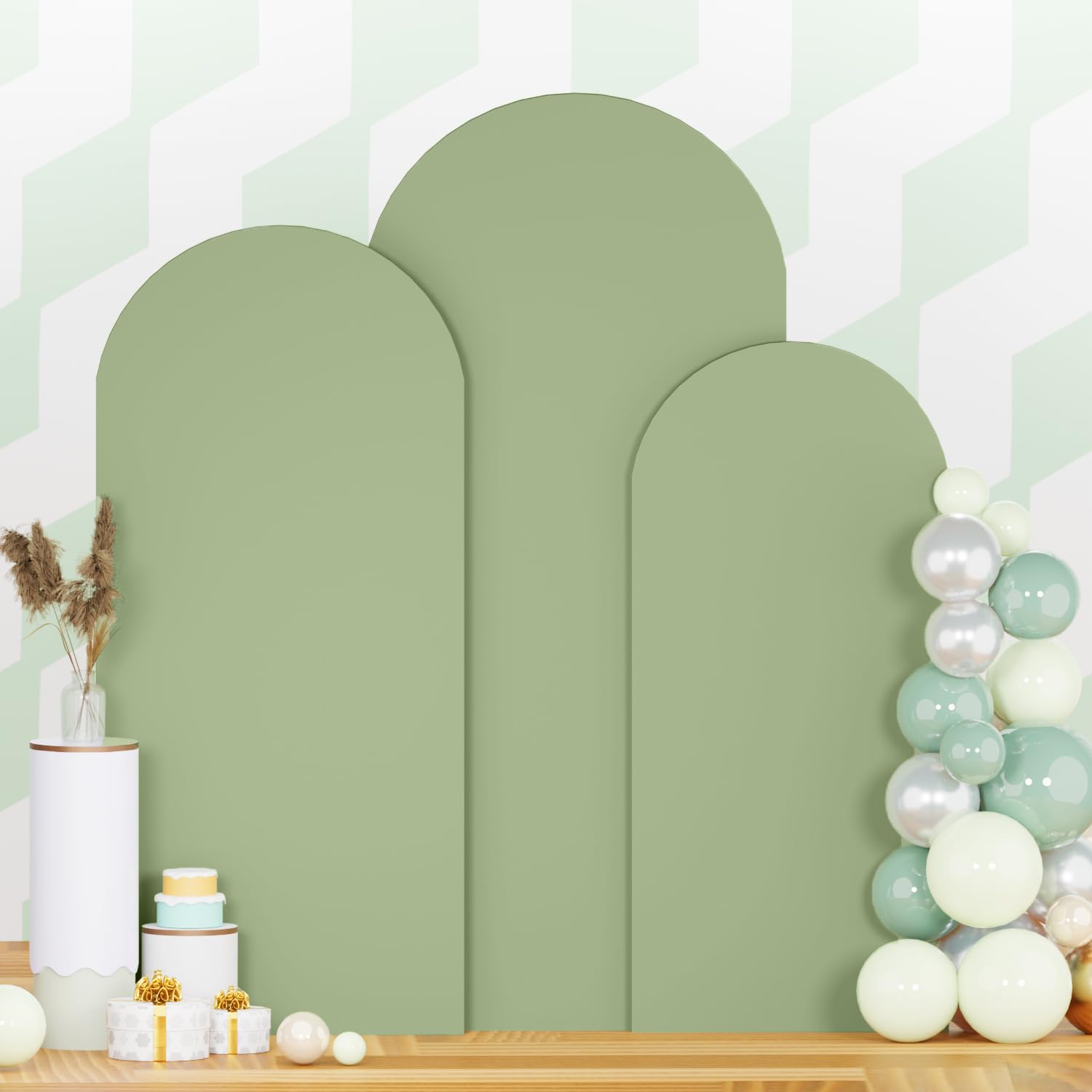 Wedding Balloon Arch - Wedding Arch Cover Set of 3