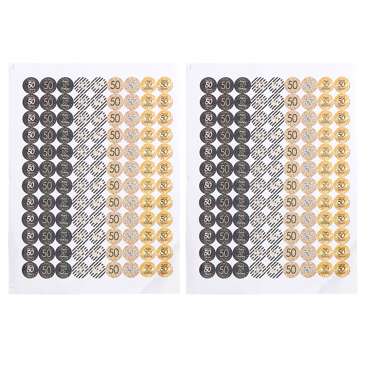 Wedding Supply Company - 2 Sheets Eco Friendly Number Stickers