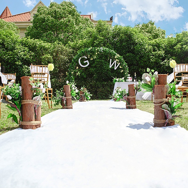 Beautiful White Wedding Carpet - Aisle Runner White avis et prix