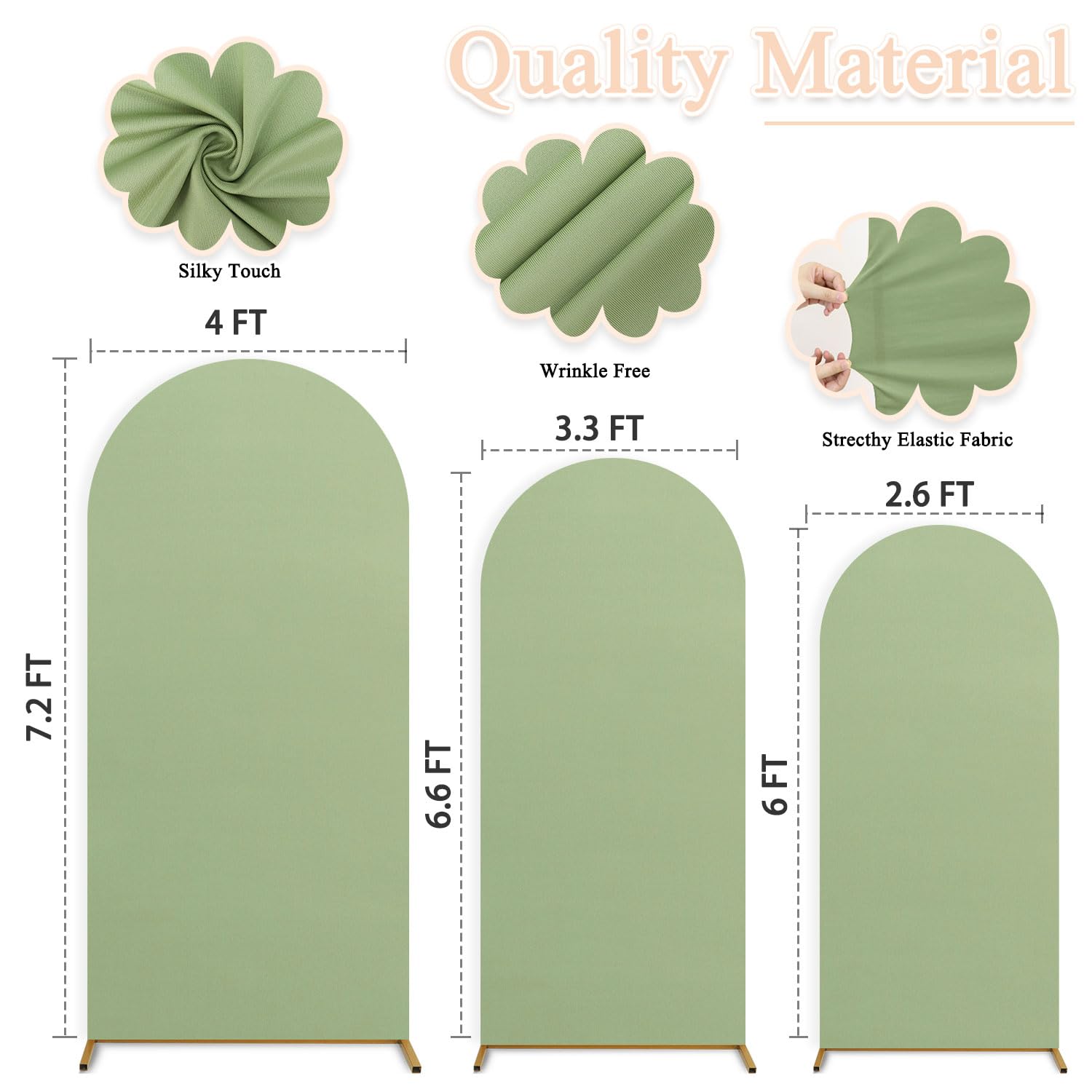 Wedding Arch Cover Set of 3 Sp - Wedding Balloon Arch avis et prix