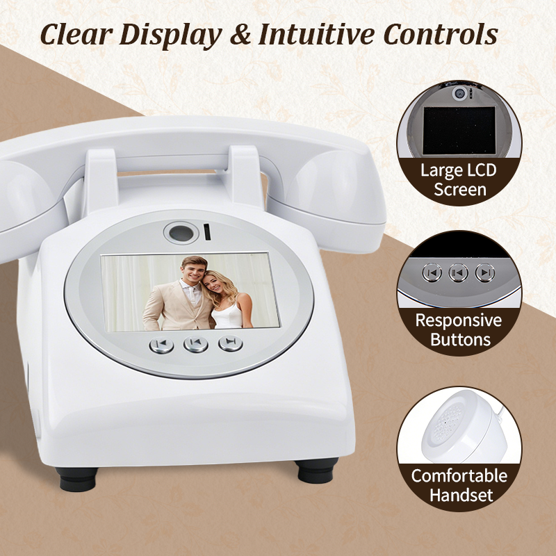 Audio Guestbook Wedding Phone  - Wedding Supply Factory avis et prix