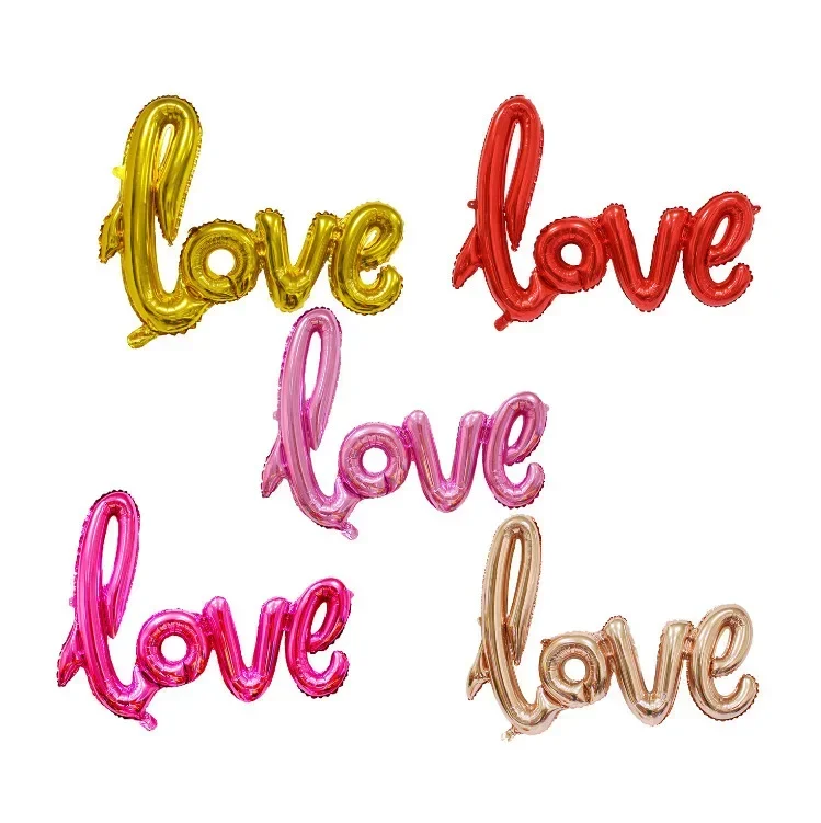1pc Small Love Letter Foil Bal - Wedding Qq avis et prix