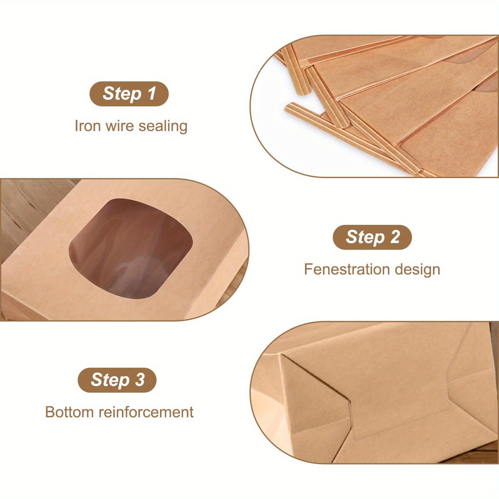 30 Brown Paper Bags with Obser - Wedding Supply Company avis et prix