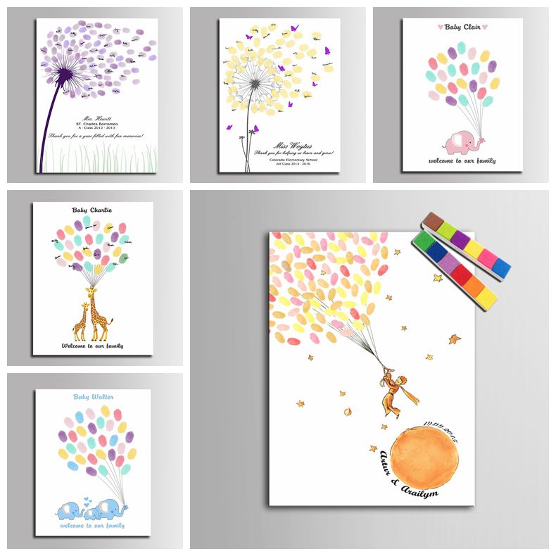 Personalized Signature Fingerp - Personalized Guest Book avis et prix
