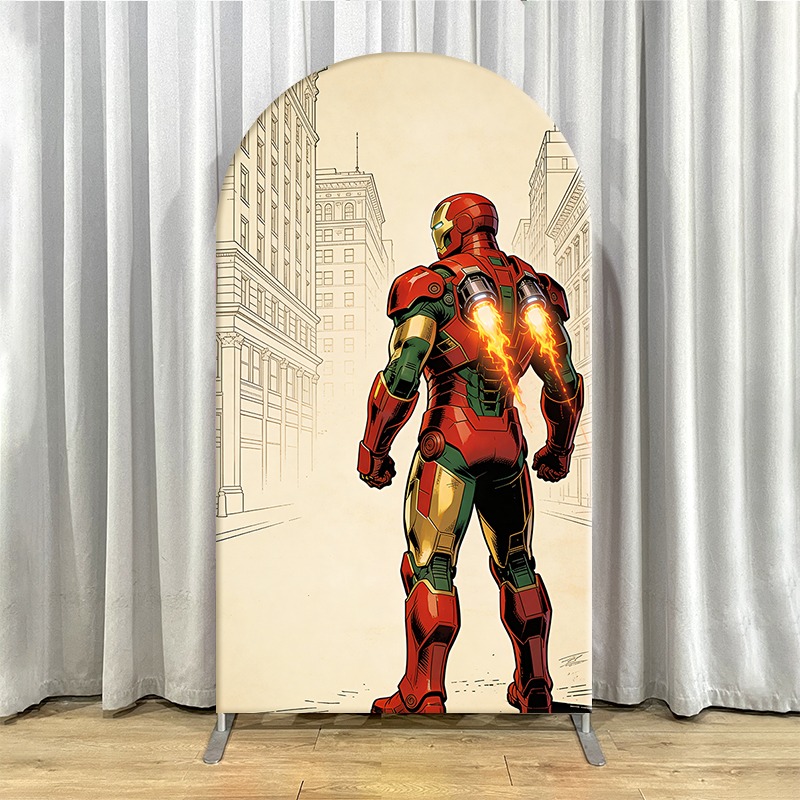 Arch Backdrop Cover Single Sid - Suit Supply Wedding Party avis et prix