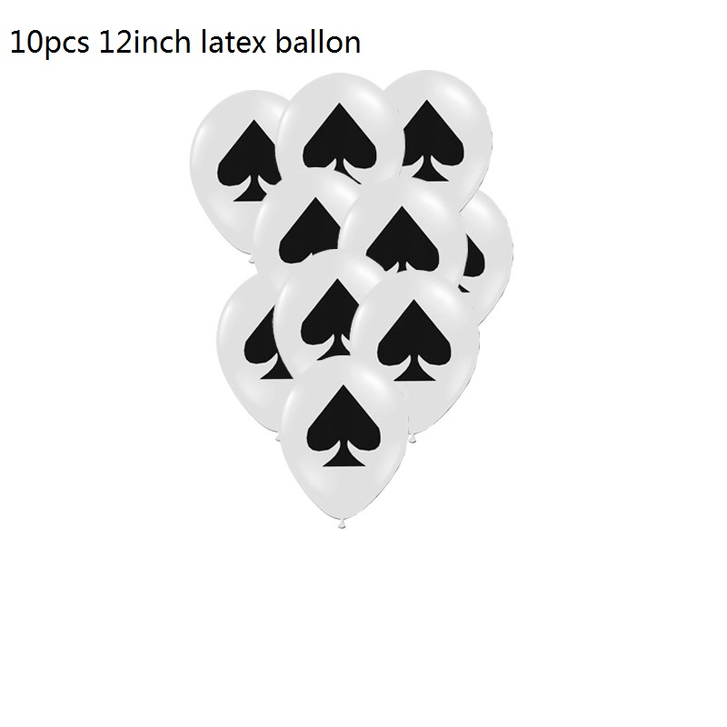10pcs/lot 12inch Spades/Hearts - Wedding Qq avis et prix