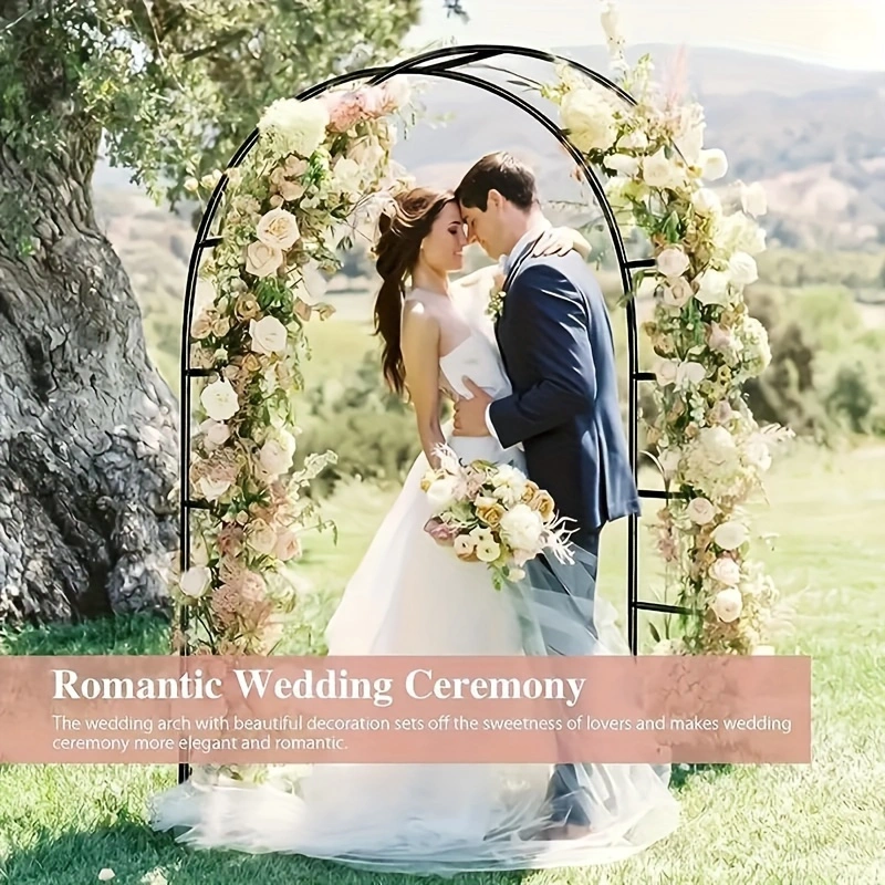 1 set of black metal wedding b - Wedding Balloon Arch avis et prix