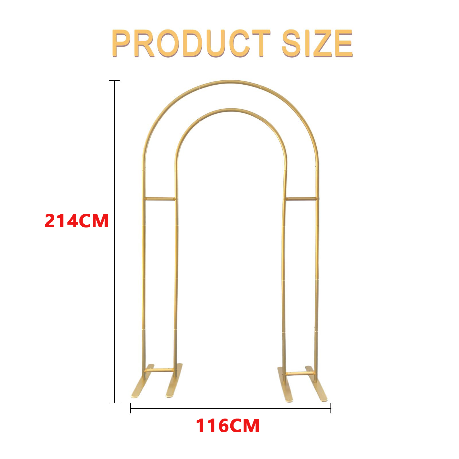 Open Arch Backdrop Stand, Doub - Wedding Balloon Arch avis et prix