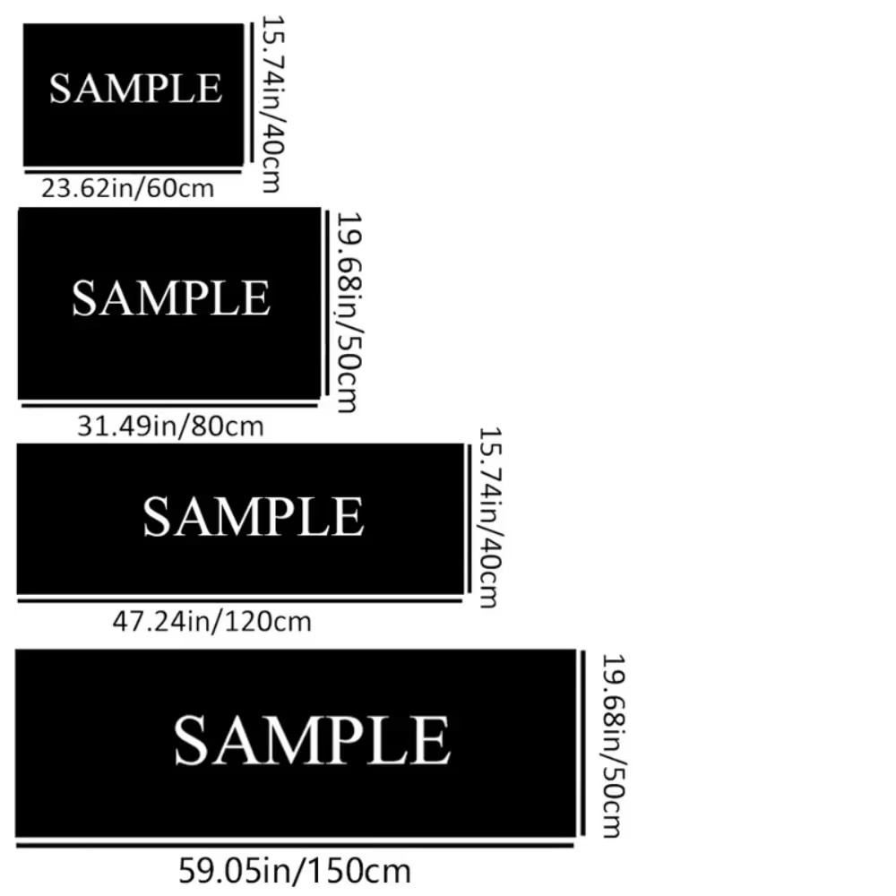 Minimalist Black White Herring - Aisle Runner White avis et prix