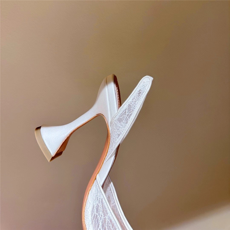 High-heeled sandals summer new - Wedding Super avis et prix