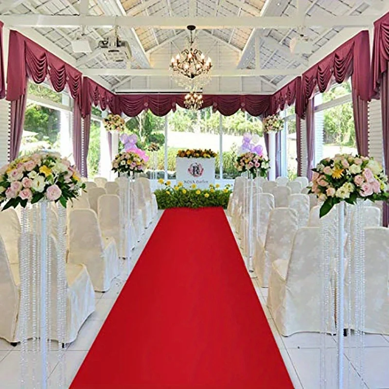 Red Carpet Ceremony Party Stag - Aisle Runner White avis et prix