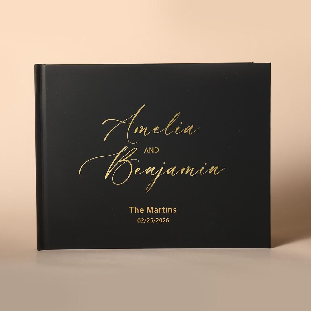 Personalized Wedding Guest Boo - Personalized Guest Book avis et prix