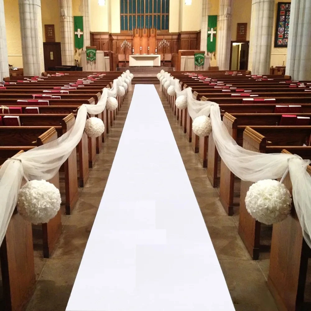 Romantic White Carpet Wedding  - Aisle Runner White avis et prix