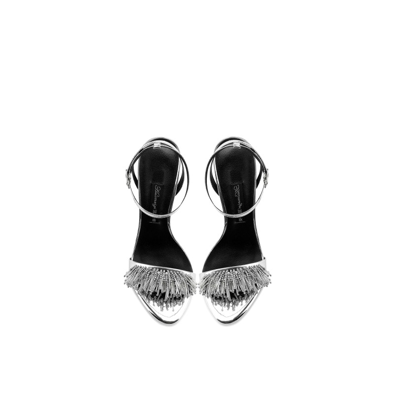 Silver Stiletto Heels Women  S - Wedding Super avis et prix