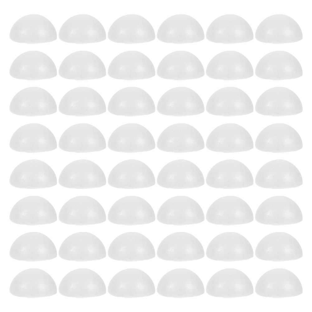 100Pcs White Foam Half Balls H - Wedding Floral Supply avis et prix
