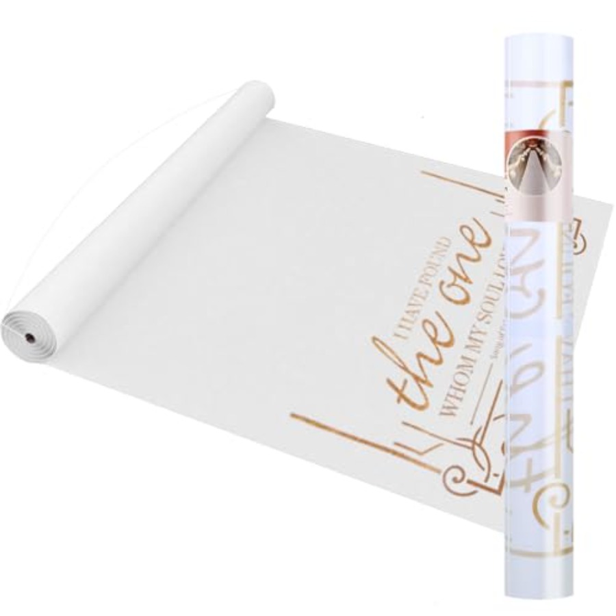 Thickened Aisle Runner for Wed - Aisle Runner White avis et prix