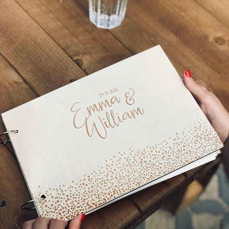 Personalized Wedding Guestbook - Personalized Guest Book avis et prix