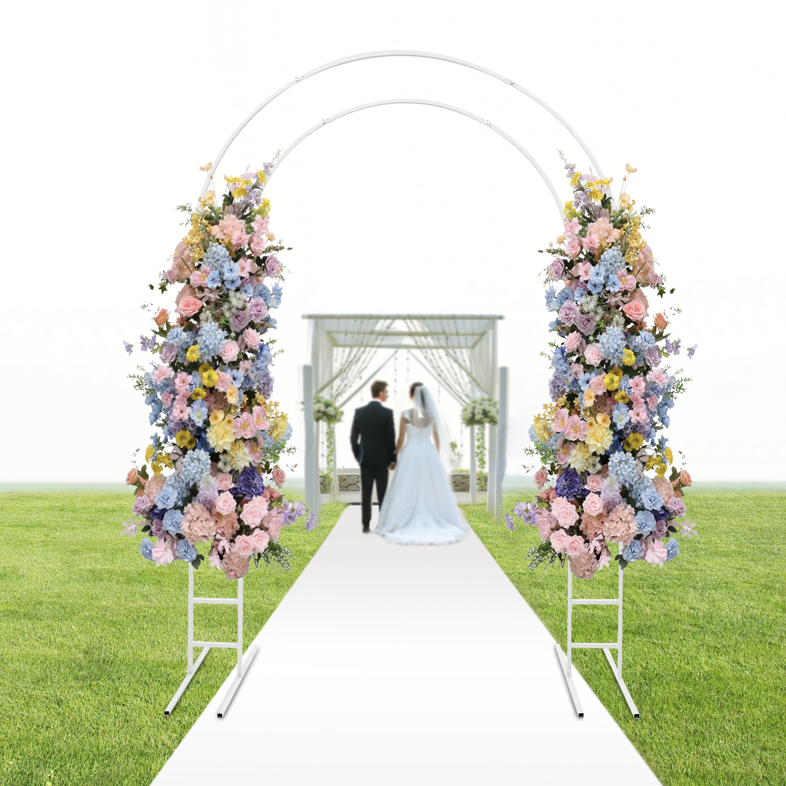 Metal Wedding Stand Arch Frame - Wedding Balloon Arch avis et prix