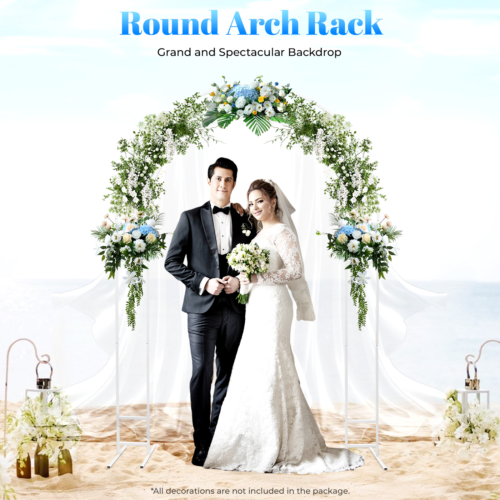 Metal Wedding Stand Arch Frame - Wedding Balloon Arch avis et prix