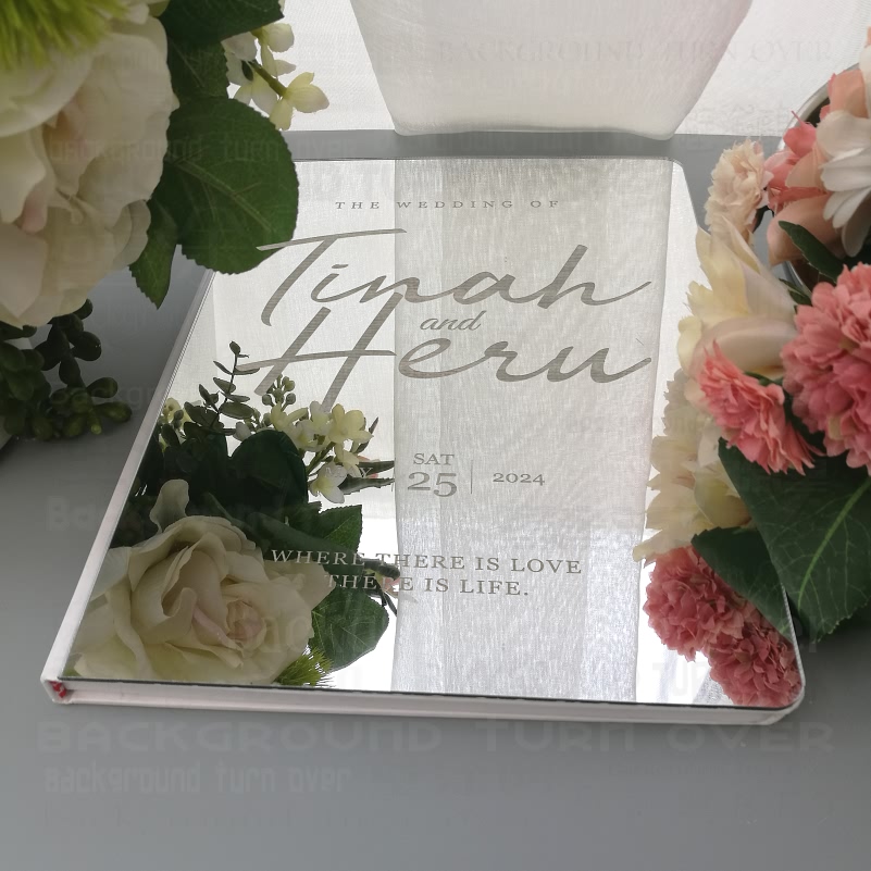 Personalized Wedding Guest Boo - Personalized Guest Book avis et prix