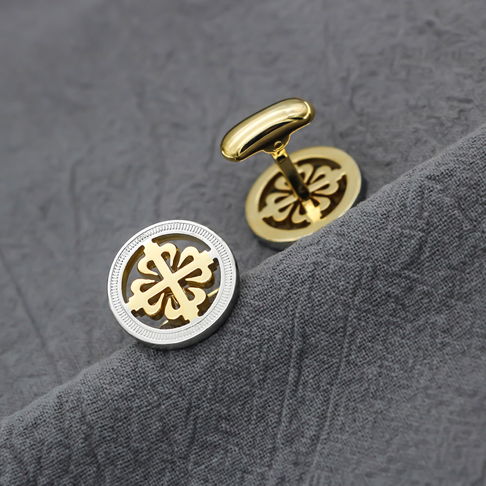 Luxury Iris Flower Cufflinks H - Wedding Supply Factory avis et prix