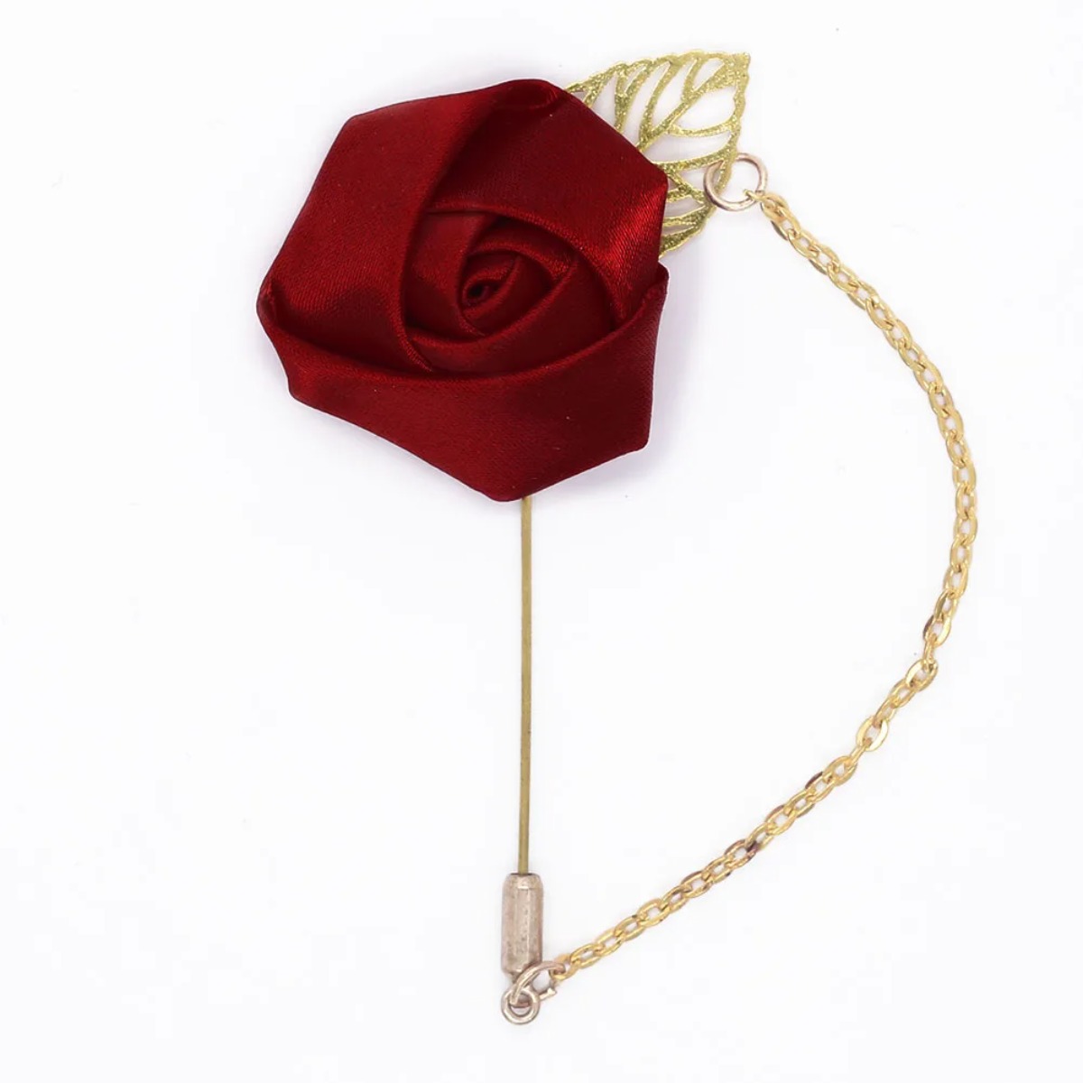 Burgundy Rose Wedding Flower C - Suit Supply Wedding Party avis et prix