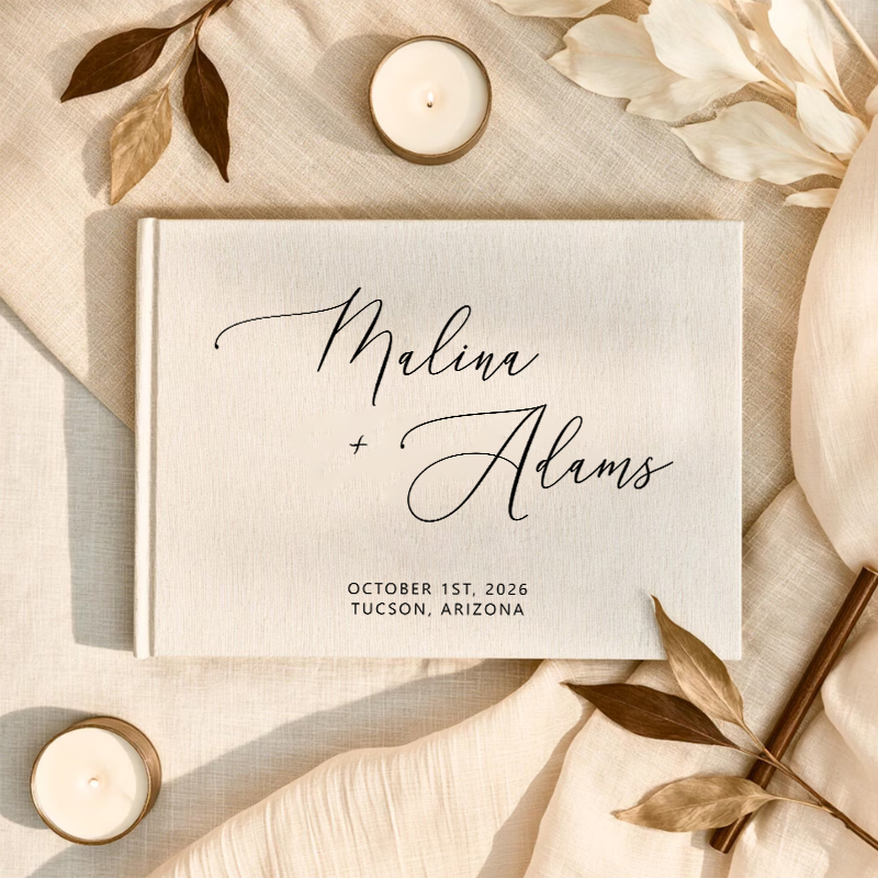 Personalized Guest Book Photo  - Personalized Guest Book avis et prix