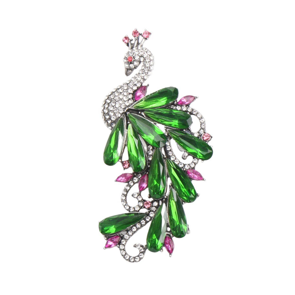 Luxury Rhinestones Peacock Bro - Suit Supply Wedding Party avis et prix