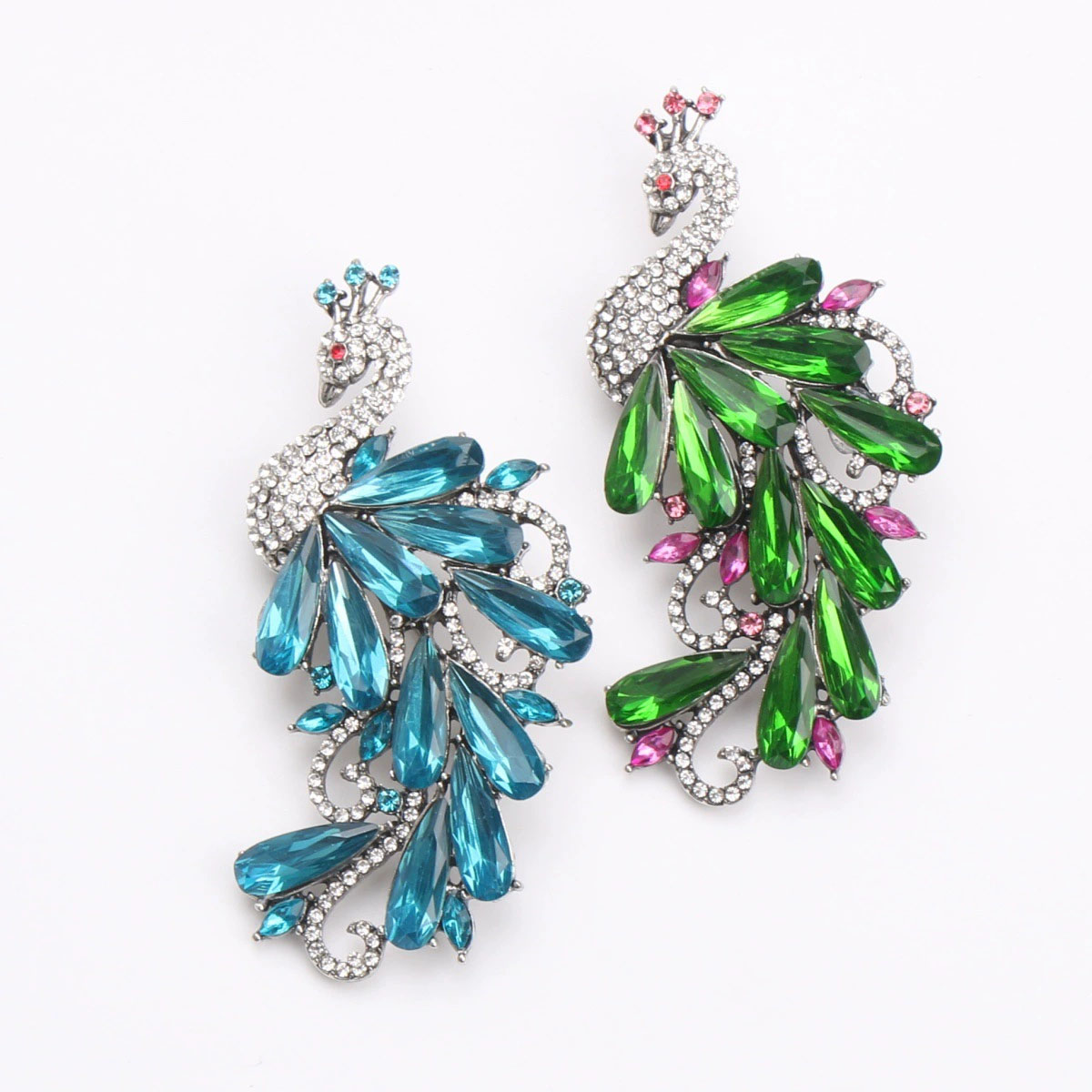 Luxury Rhinestones Peacock Bro - Suit Supply Wedding Party avis et prix
