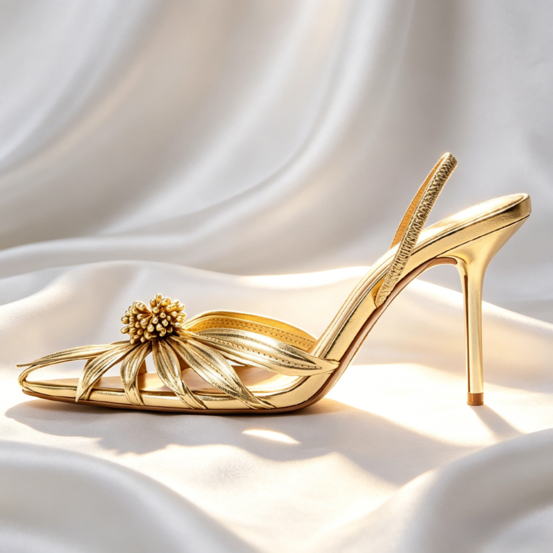 Luxury Gold Floral Detail Slin - Wedding Fx avis et prix
