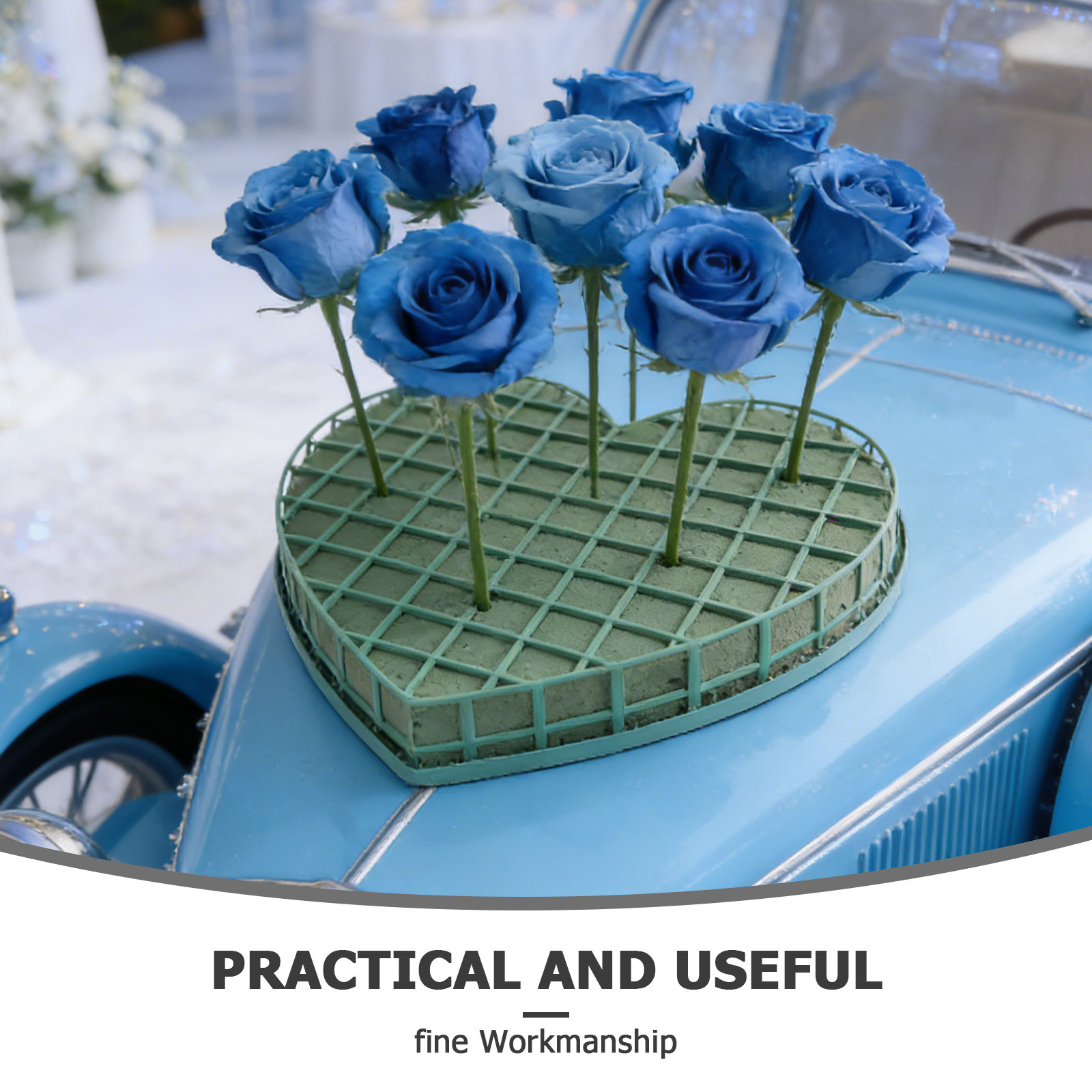 1Set Heart Floral Foam Cage Su - Wedding Floral Supply avis et prix