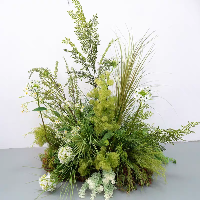 Green wedding decoration walkw - Aisle Runner White avis et prix