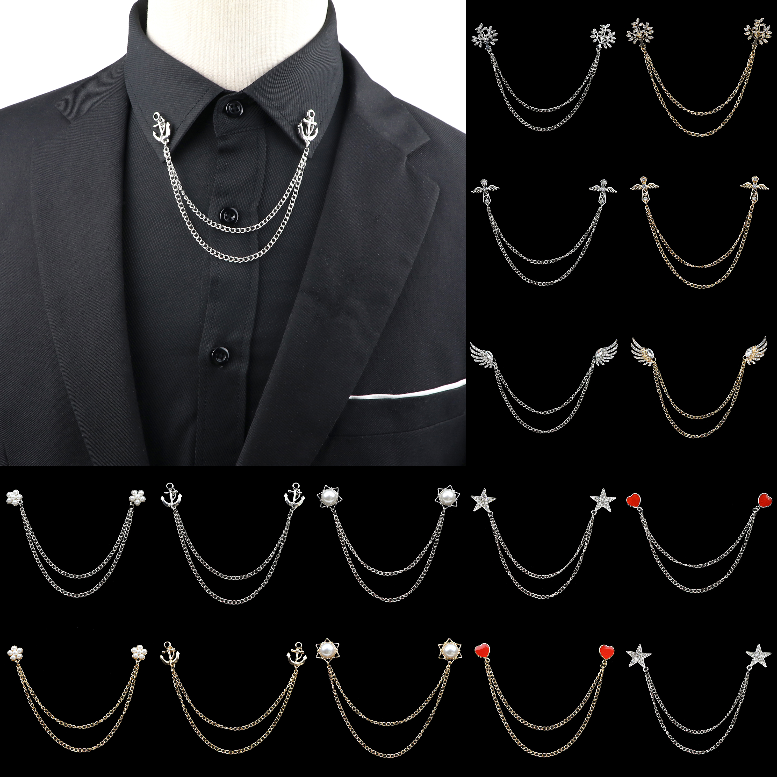 Fashion Gentleman Tassel Brooc - Suit Supply Wedding Party avis et prix