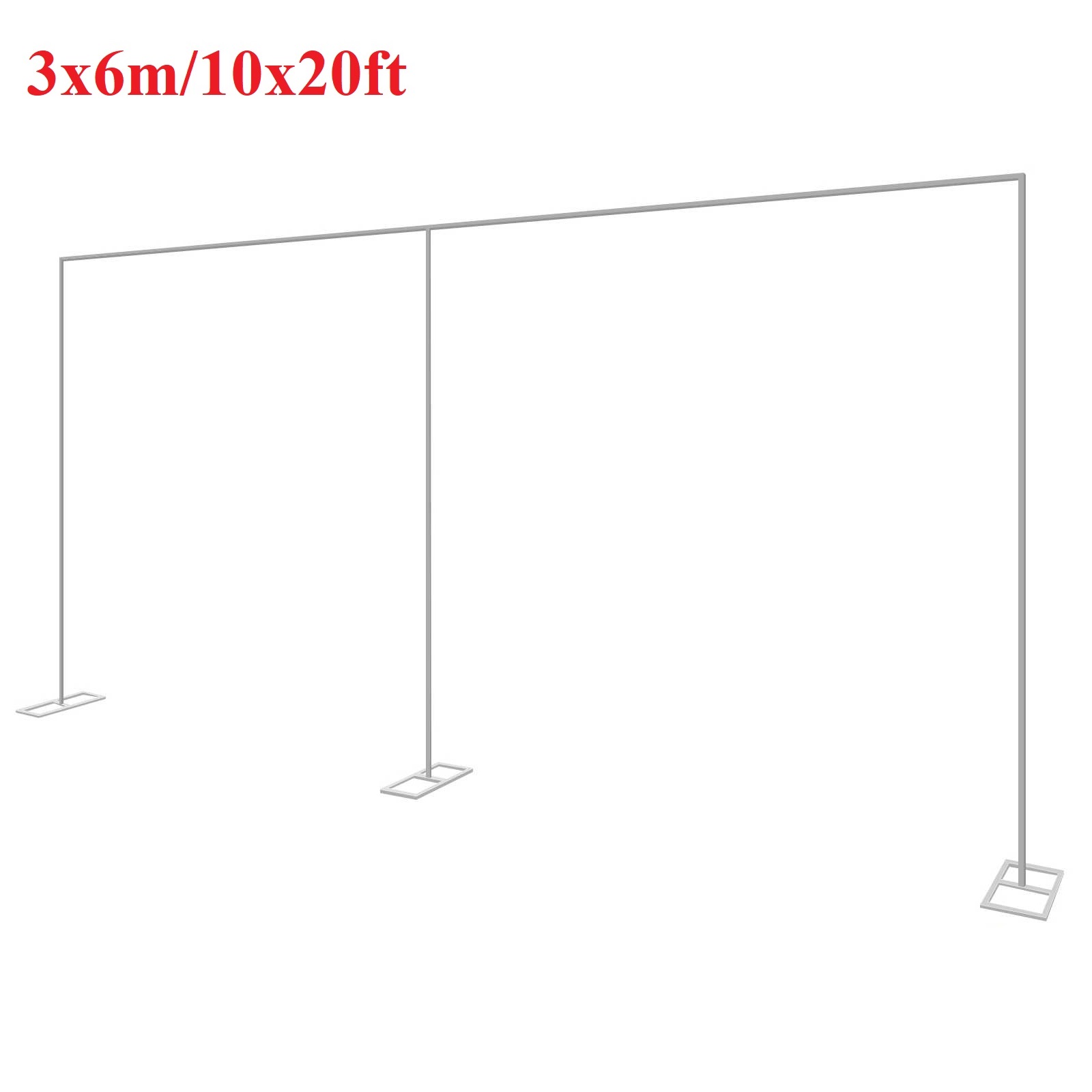3x6m/10x20ft Metal Wedding Arc - Wedding Balloon Arch avis et prix