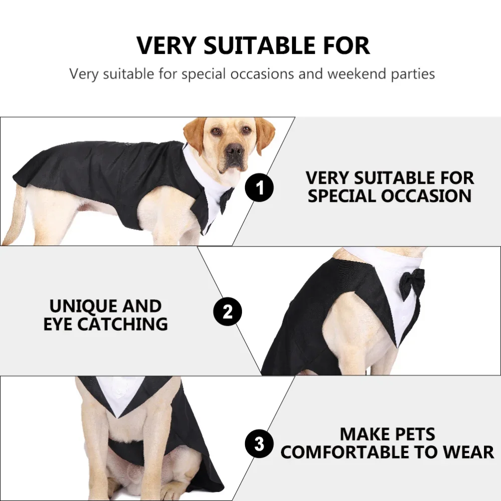 Pet Dog Clothes Fashion Party  - Suit Supply Wedding Party avis et prix