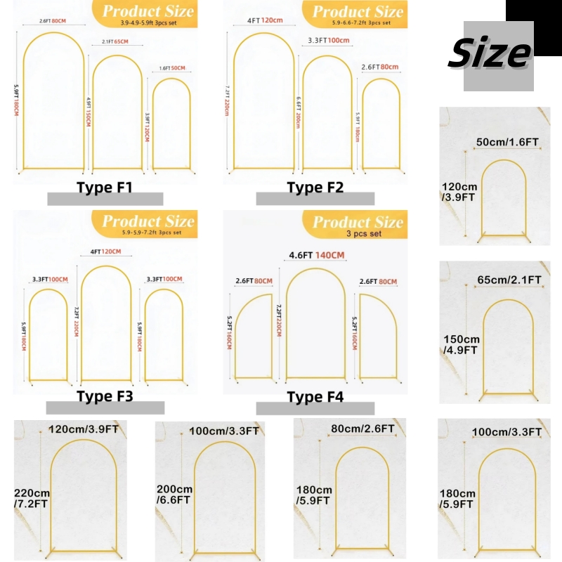 EU Warehouse Gold Metal Balloo - Wedding Balloon Arch avis et prix