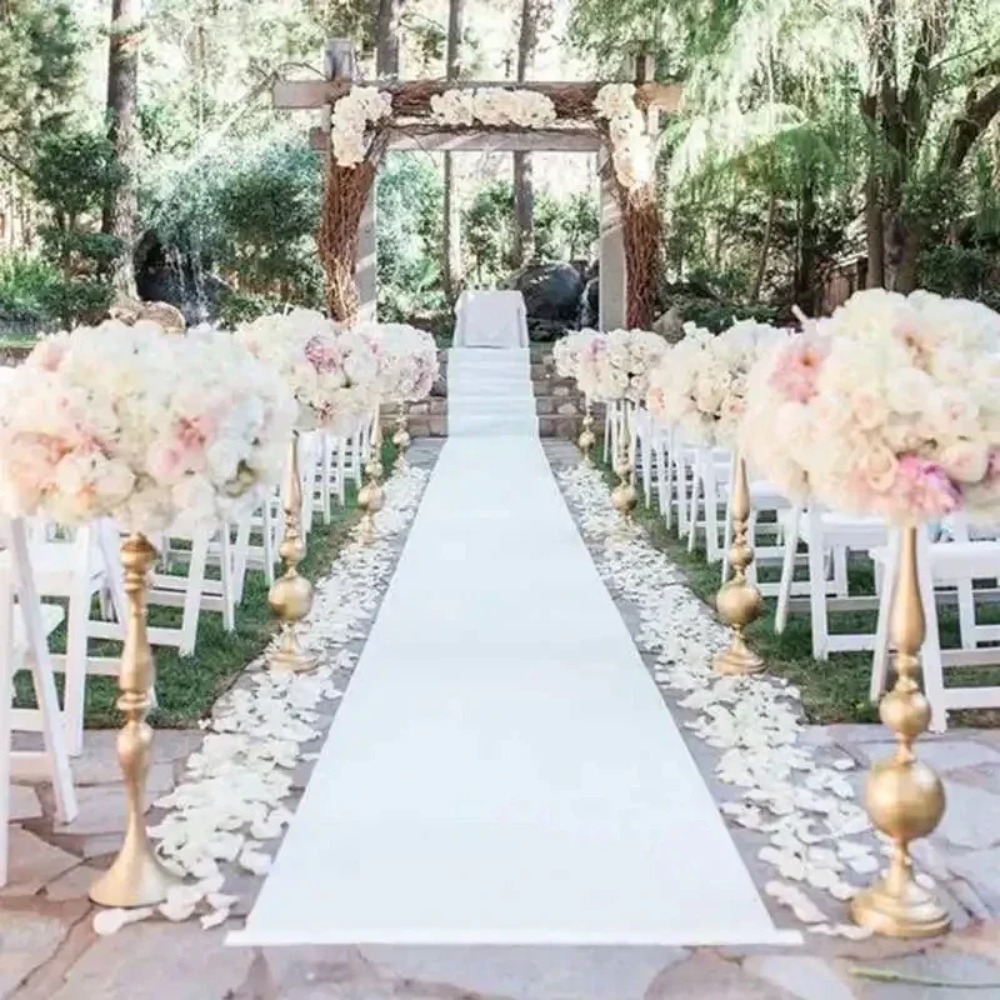 Elegant Wedding Aisle Runner C - Aisle Runner White avis et prix