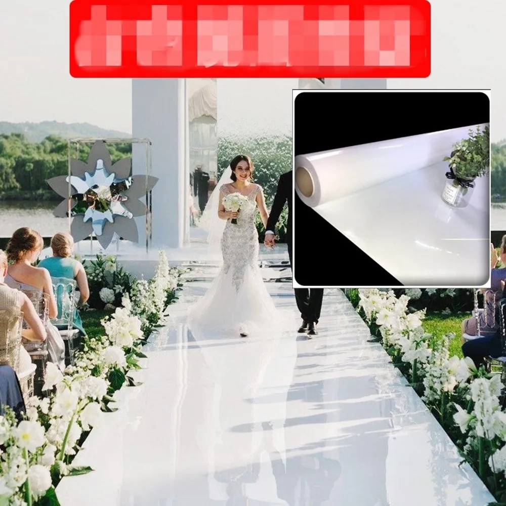 White Mirror Aisle Runner Rug  - Aisle Runner White avis et prix
