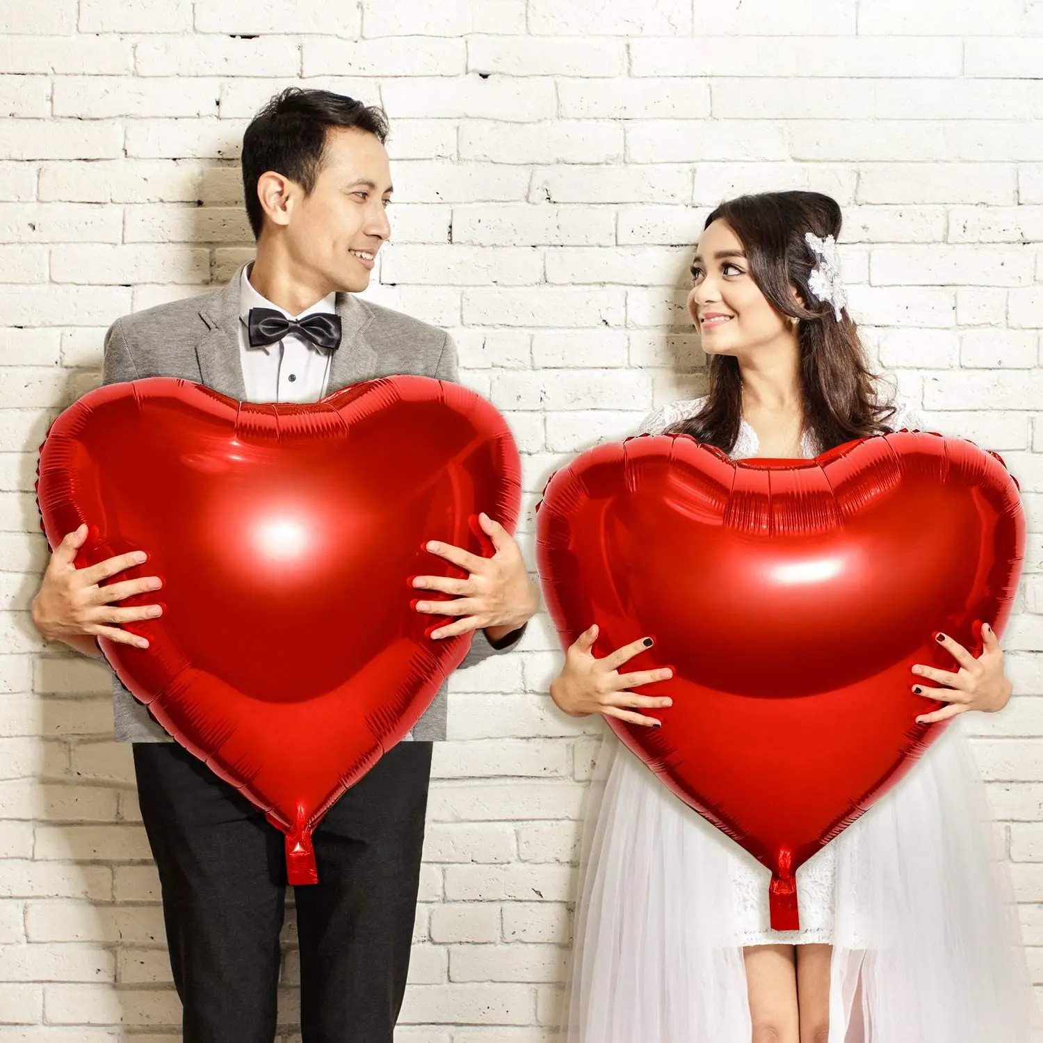 1/2pcs 36 inches Heart balloon - Wedding Qq avis et prix