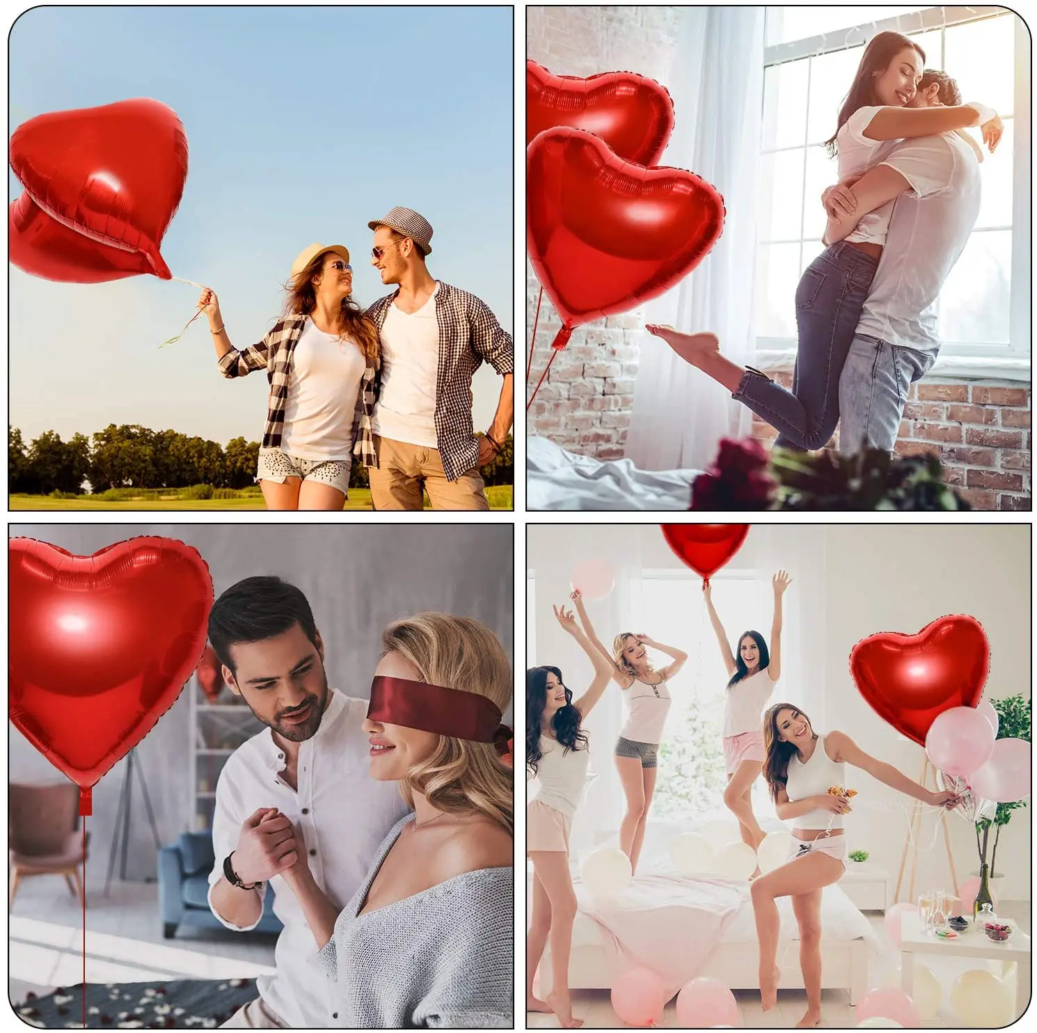 1/2pcs 36 inches Heart balloon - Wedding Qq avis et prix