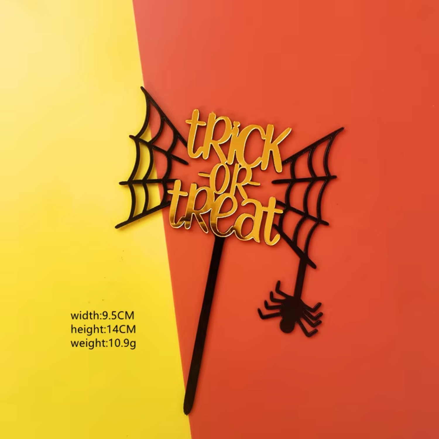 Happy Halloween Acrylic Cake T - Wedding Supply Factory avis et prix