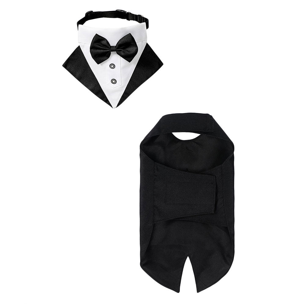 1 Set Dog Suit and Bandana Tux - Suit Supply Wedding Party avis et prix
