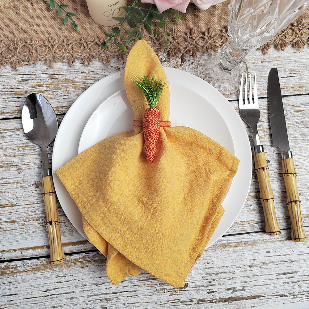 10 PCS Cloth Napkins 40x40cm C - Wedding Supply Factory avis et prix