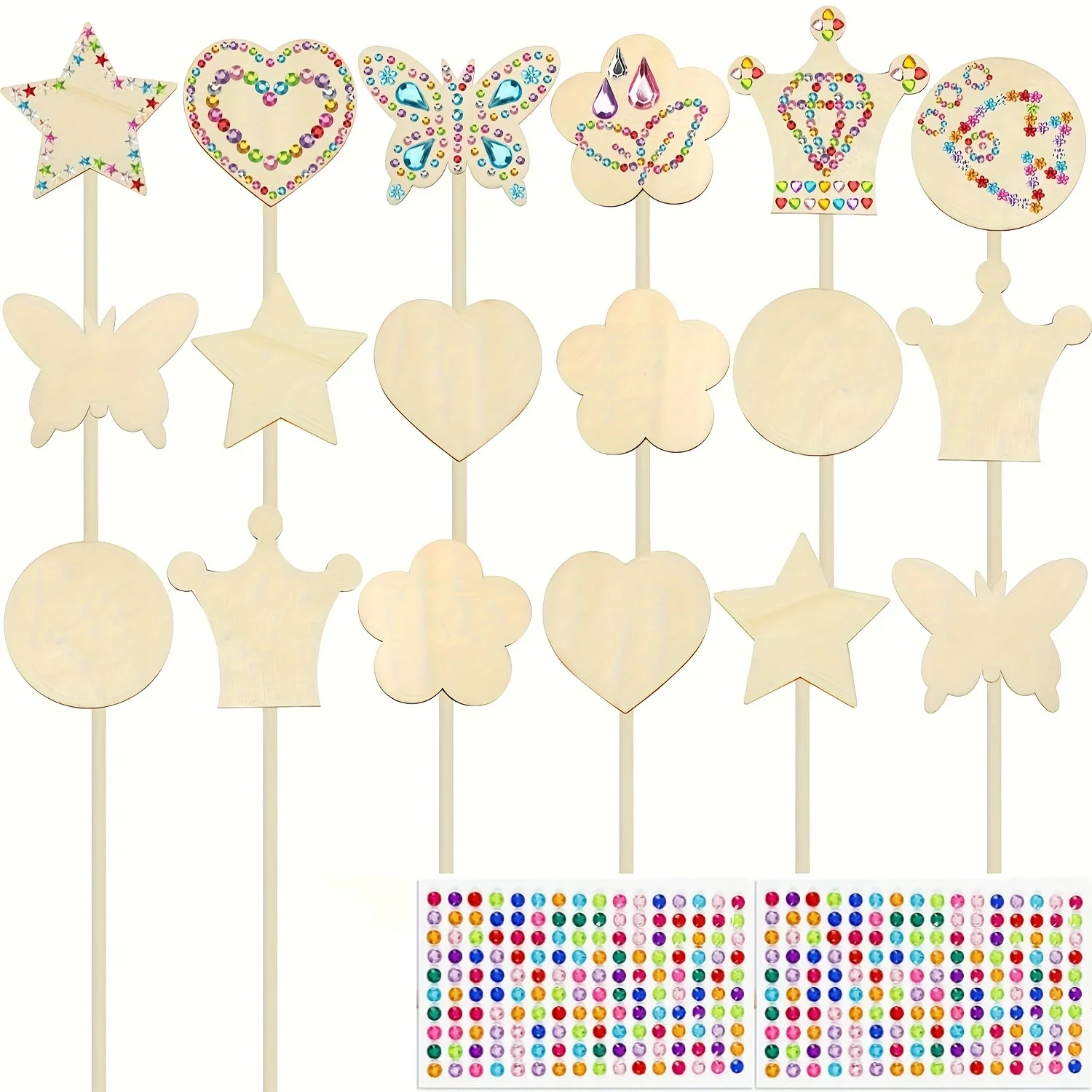 20Pcs Of Wooden Magic Wand Han - Suit Supply Wedding Party avis et prix