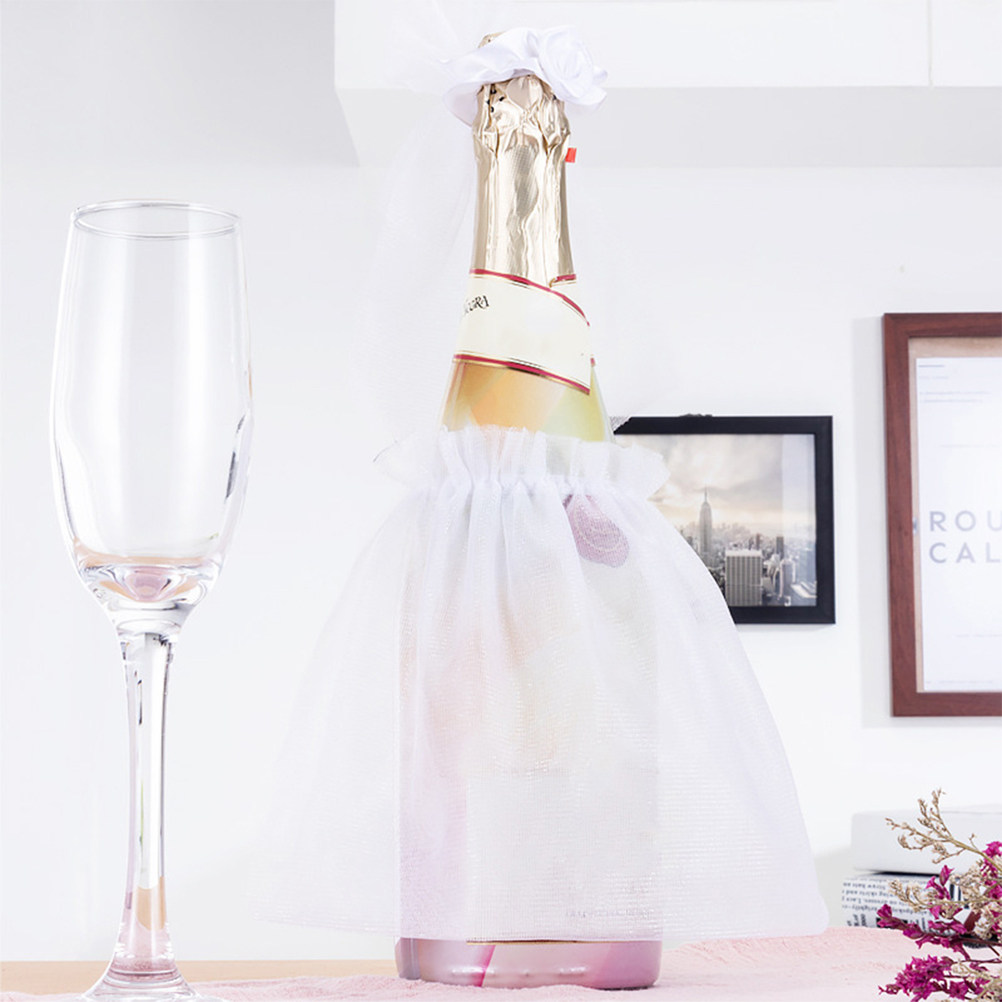 1Set Wedding Wine Bottle Cover - Suit Supply Wedding Party avis et prix
