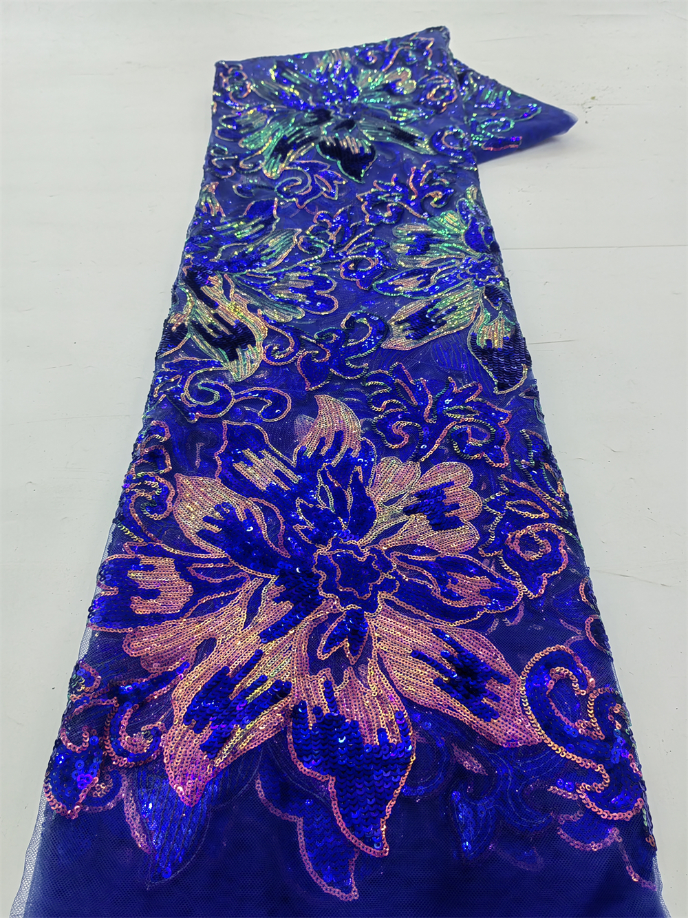African Sequins Net Lace Fabri - Wedding Dress Supply avis et prix